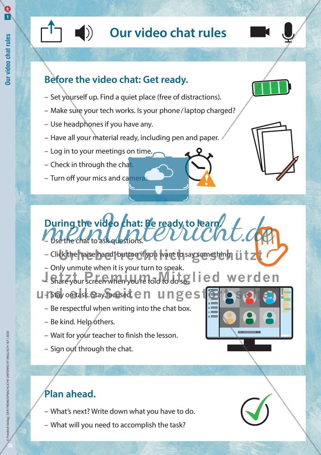 Unmute yourself! - Kommunikation und Interaktion in Videokonferenzen fördern Preview 5