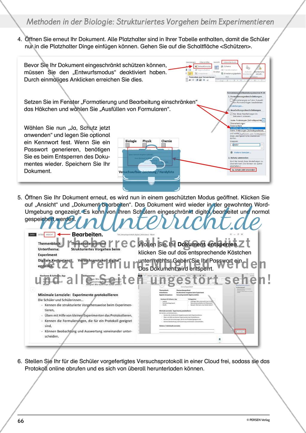 Digitaler Unterricht: Biologie - Teil 4 Preview 12