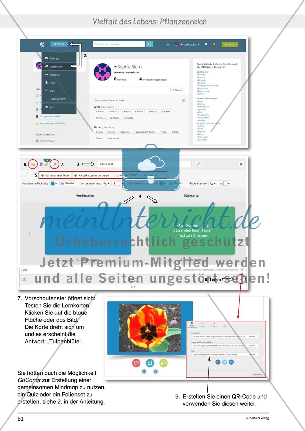 Digitaler Unterricht: Biologie - Teil 4 Preview 8