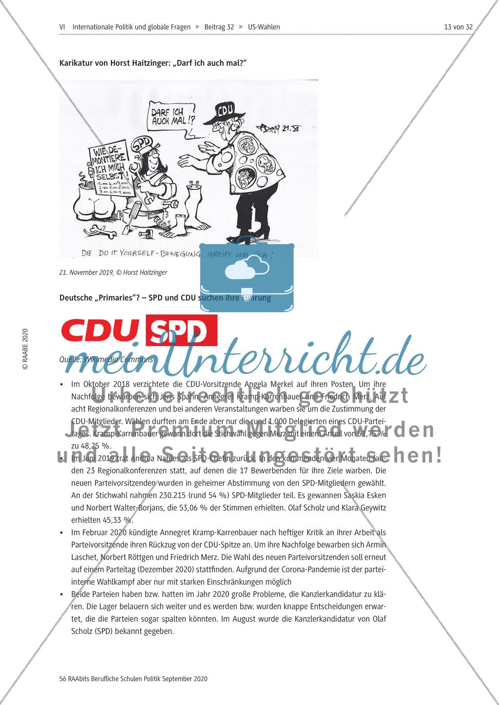 Die US-Präsidentschaftswahlen 2020 Preview 13