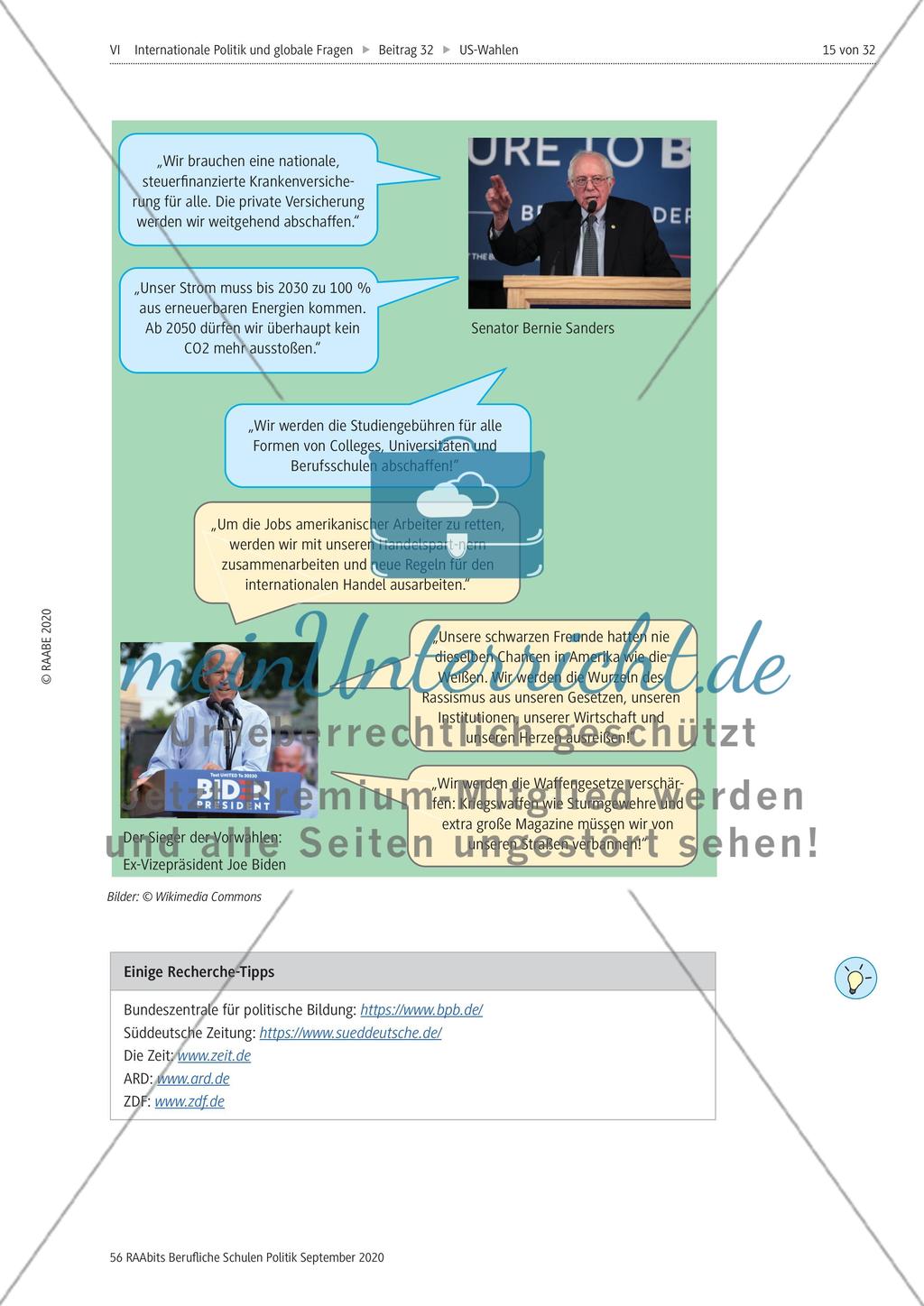 Die US-Präsidentschaftswahlen 2020 Preview 15