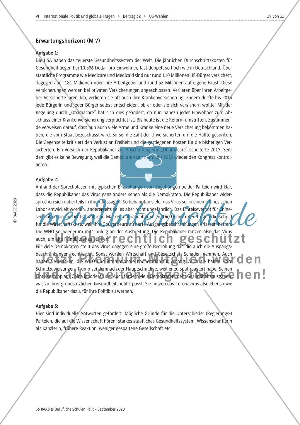 Die US-Präsidentschaftswahlen 2020 Preview 29