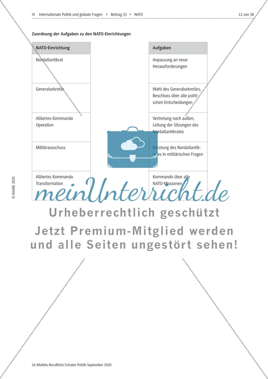 Geschichte, Gegenwart und Perspektiven der NATO Preview 11