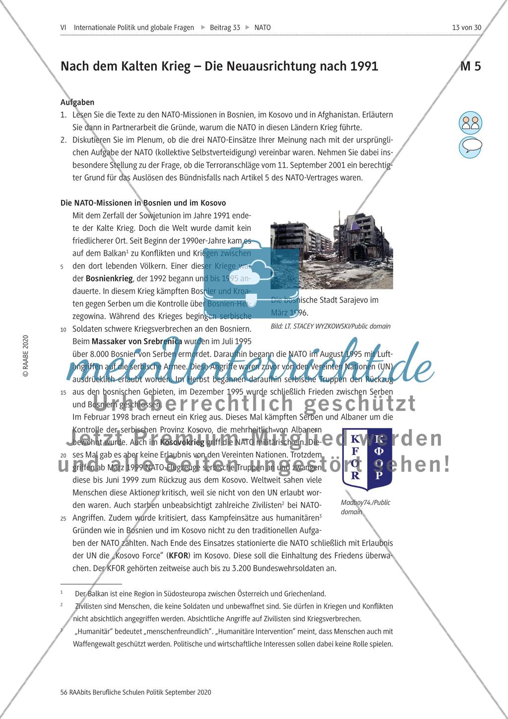 Geschichte, Gegenwart und Perspektiven der NATO Preview 13