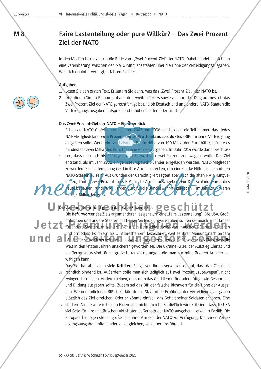 Geschichte, Gegenwart und Perspektiven der NATO Preview 18