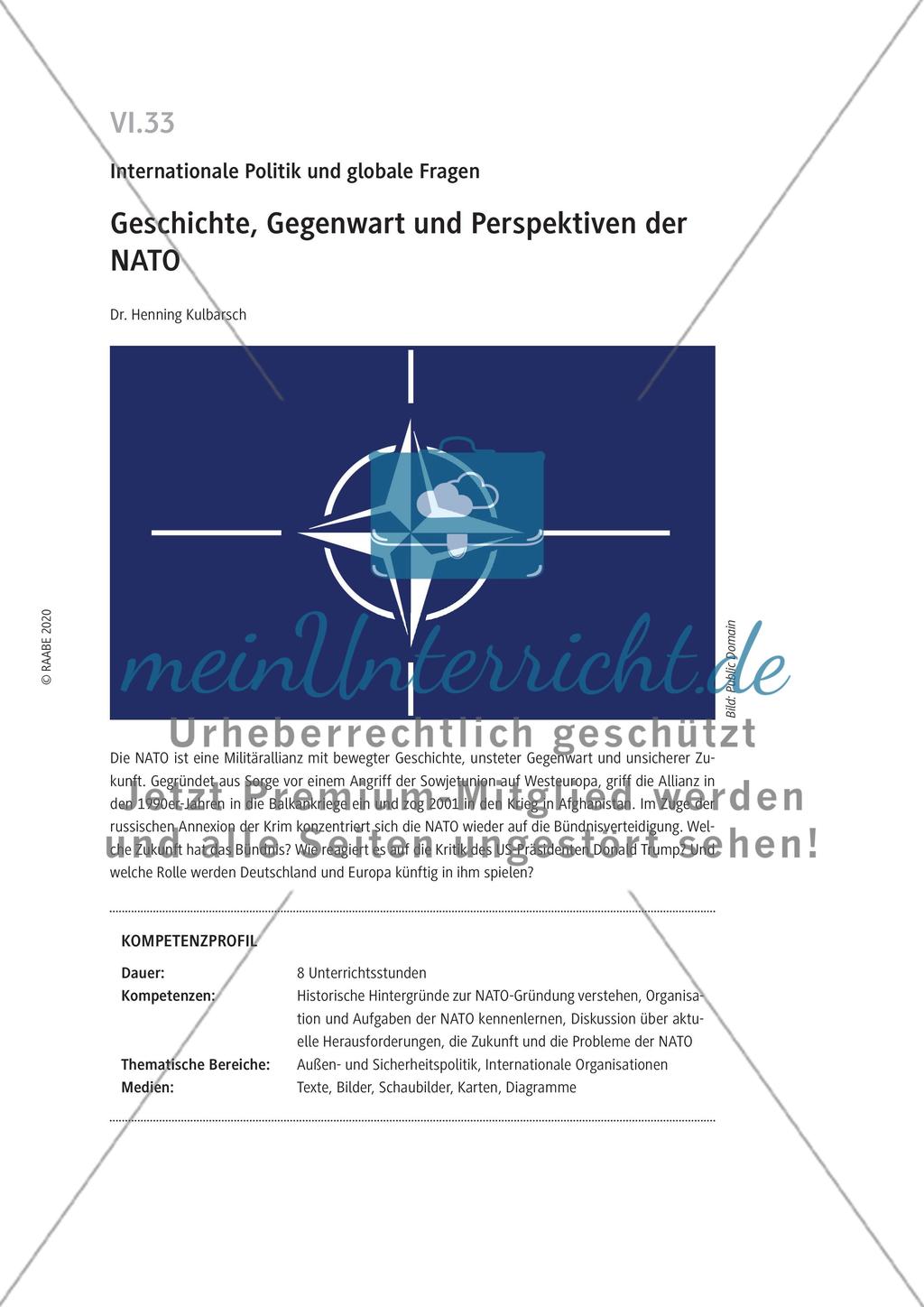 Geschichte, Gegenwart und Perspektiven der NATO Preview 1