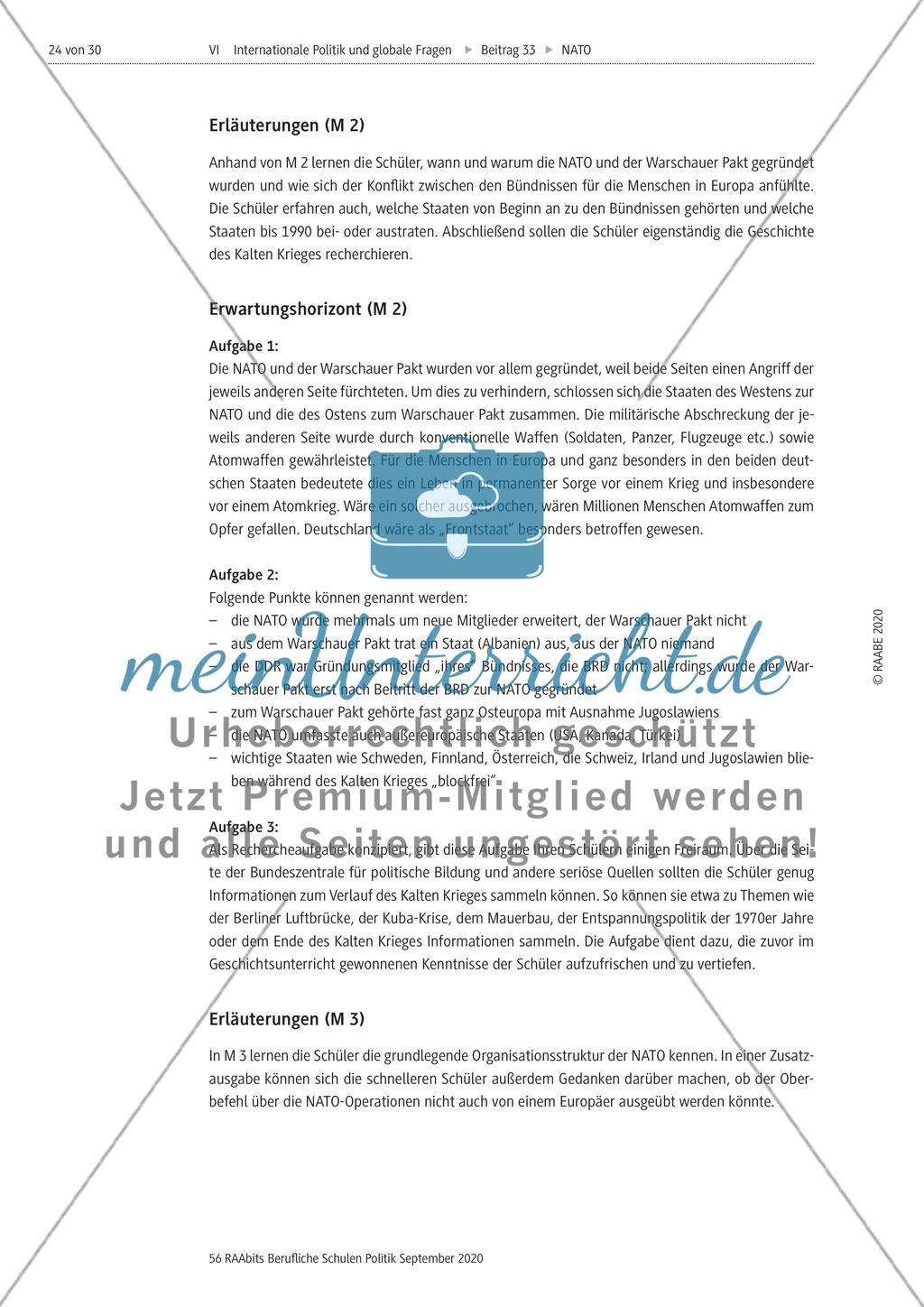 Geschichte, Gegenwart und Perspektiven der NATO Preview 24