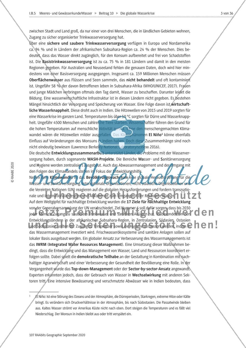 Die globale Wasserkrise Preview 3