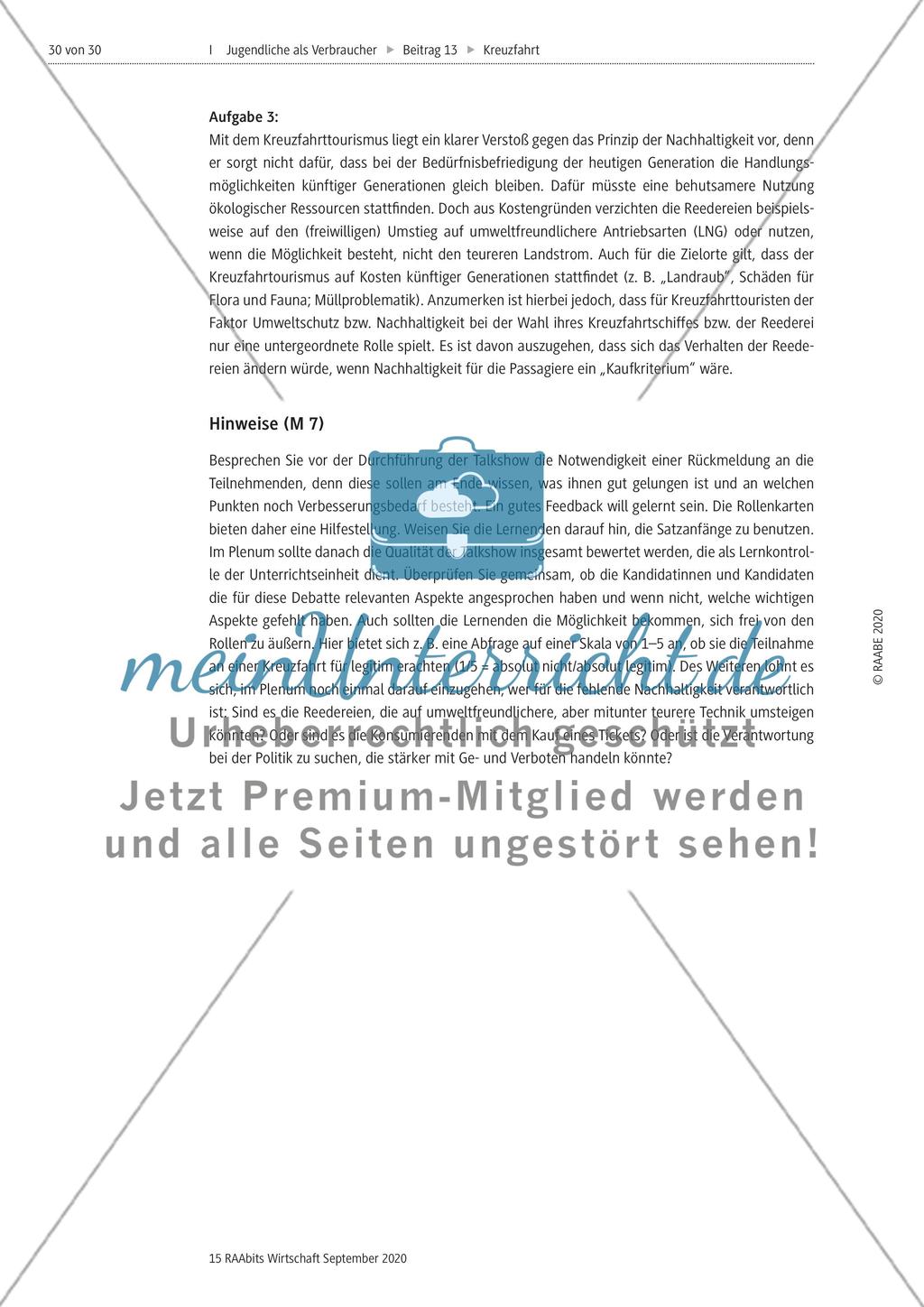 Kreuzfahrten und das Dreieck der Nachhaltigkeit Preview 30