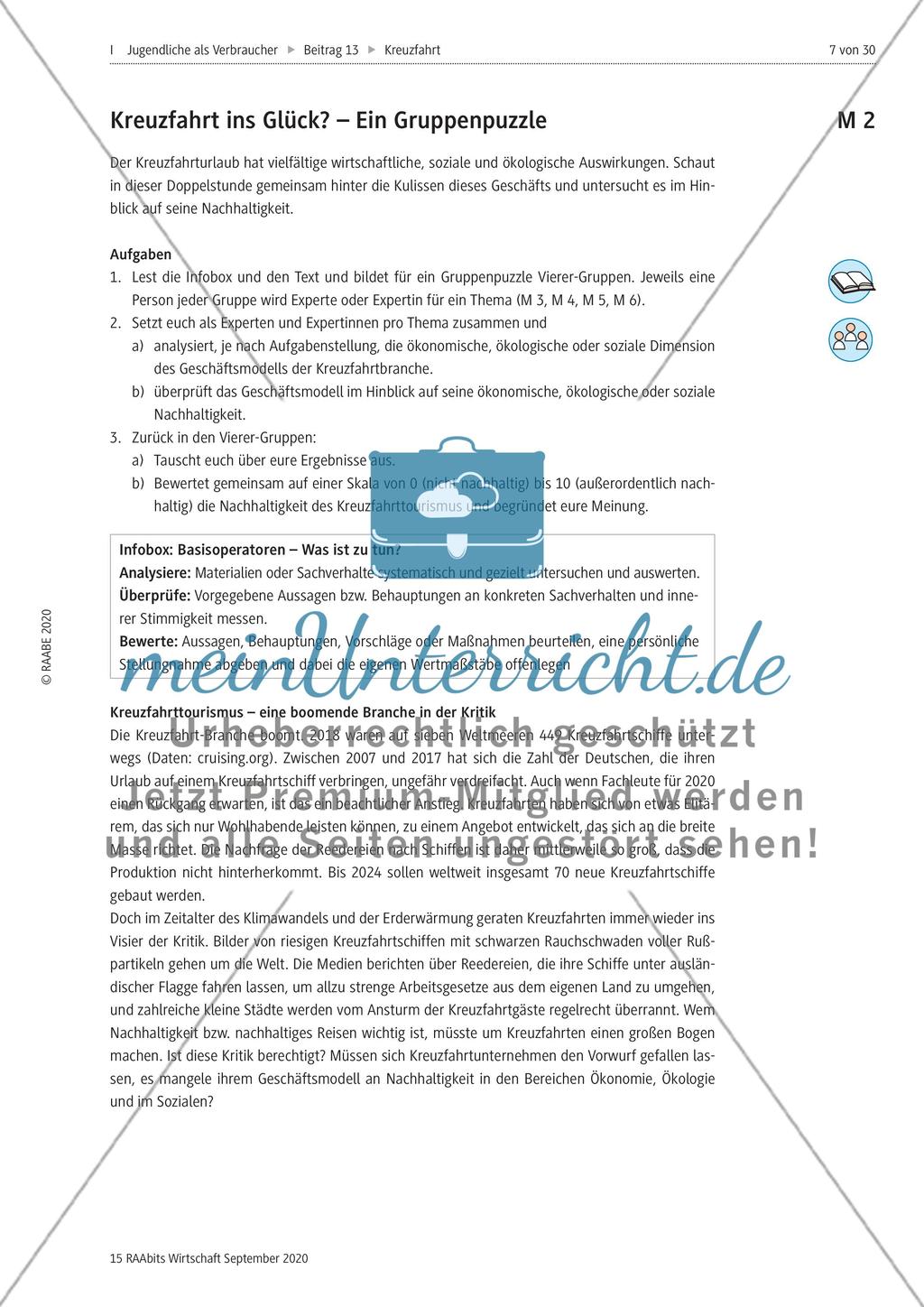 Kreuzfahrten und das Dreieck der Nachhaltigkeit Preview 7