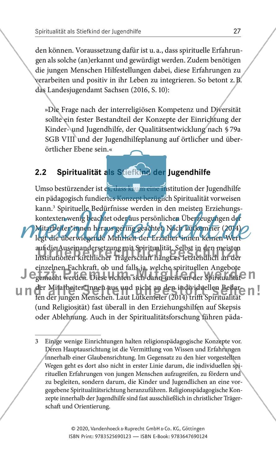 Spiritualität als Resilienz- oder Risikofaktor - Ein unverzichtbarer Teil der Kinder- und Jugendhilfe - Teil 1 Preview 2