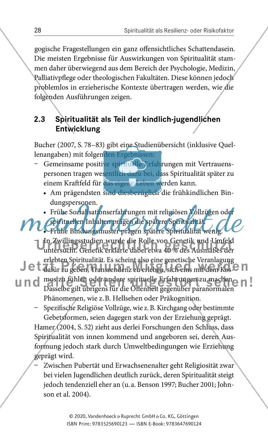 Spiritualität als Resilienz- oder Risikofaktor - Ein unverzichtbarer Teil der Kinder- und Jugendhilfe - Teil 1 Preview 3