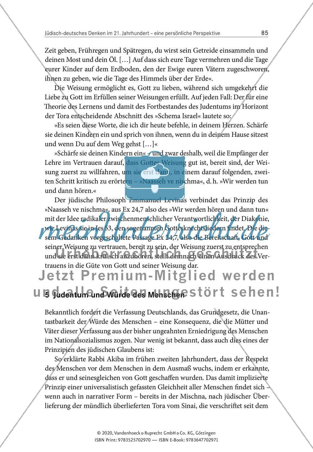 Jüdisch-deutsches Denken im 21. Jahrhundert - eine persönliche Perspektive Preview 10