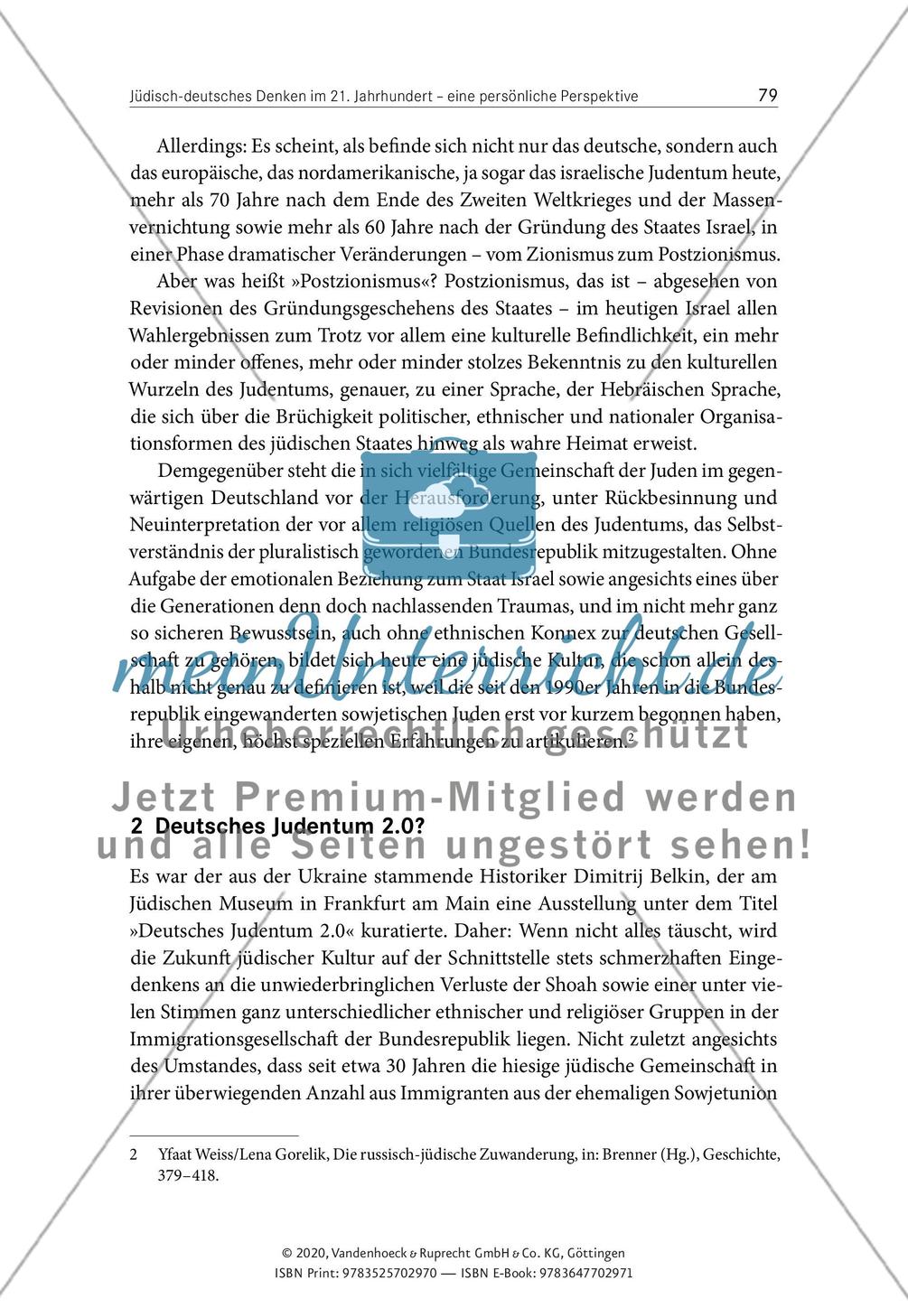 Jüdisch-deutsches Denken im 21. Jahrhundert - eine persönliche Perspektive Preview 4