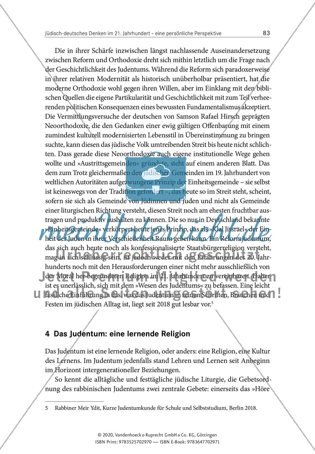 Jüdisch-deutsches Denken im 21. Jahrhundert - eine persönliche Perspektive Preview 8