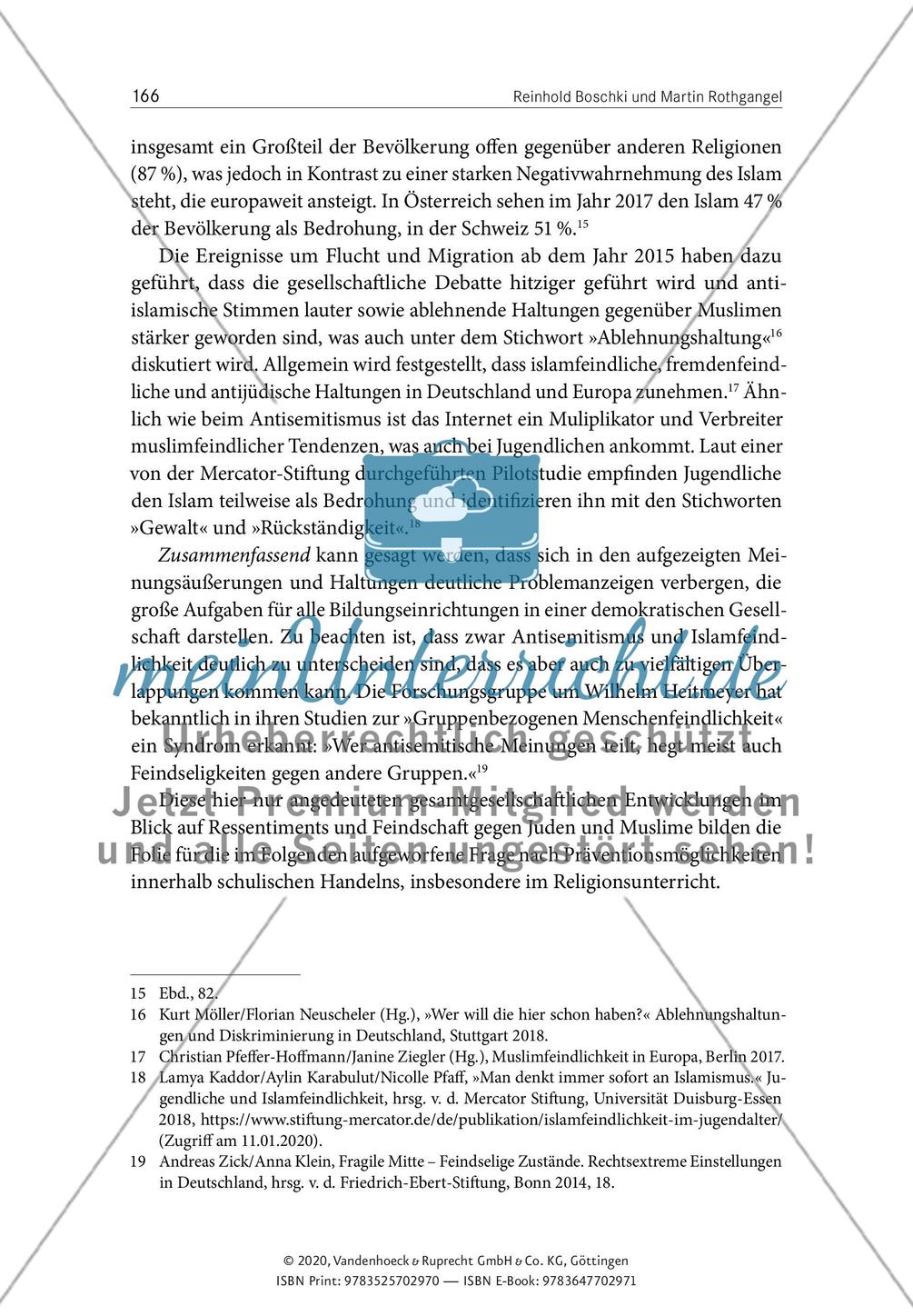 Judenfeindlichkeit und Islamfeindlichkeit - religionspädagogische Präventionsarbeit mit Schülerinnen und Schülern Preview 5