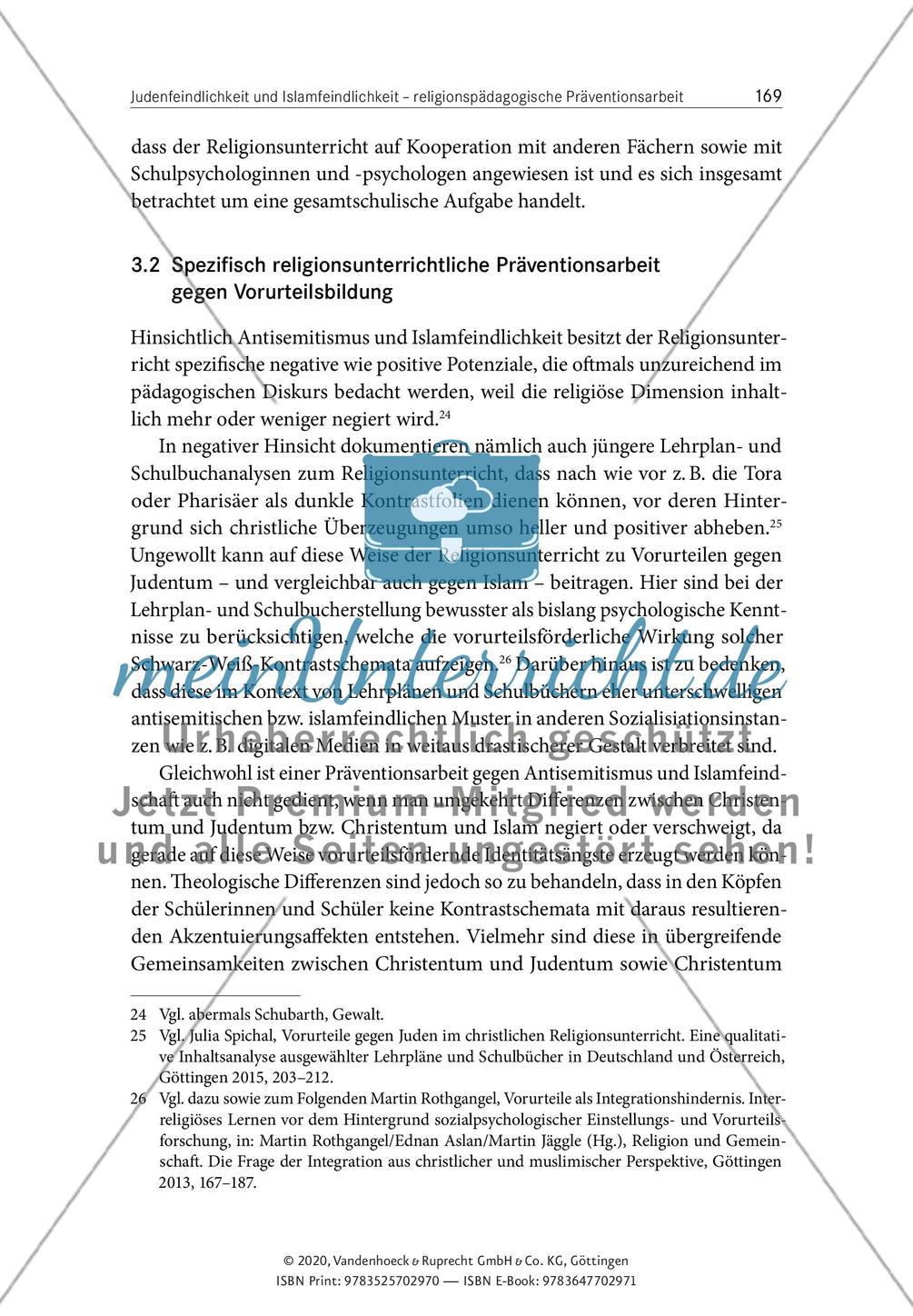 Judenfeindlichkeit und Islamfeindlichkeit - religionspädagogische Präventionsarbeit mit Schülerinnen und Schülern Preview 8