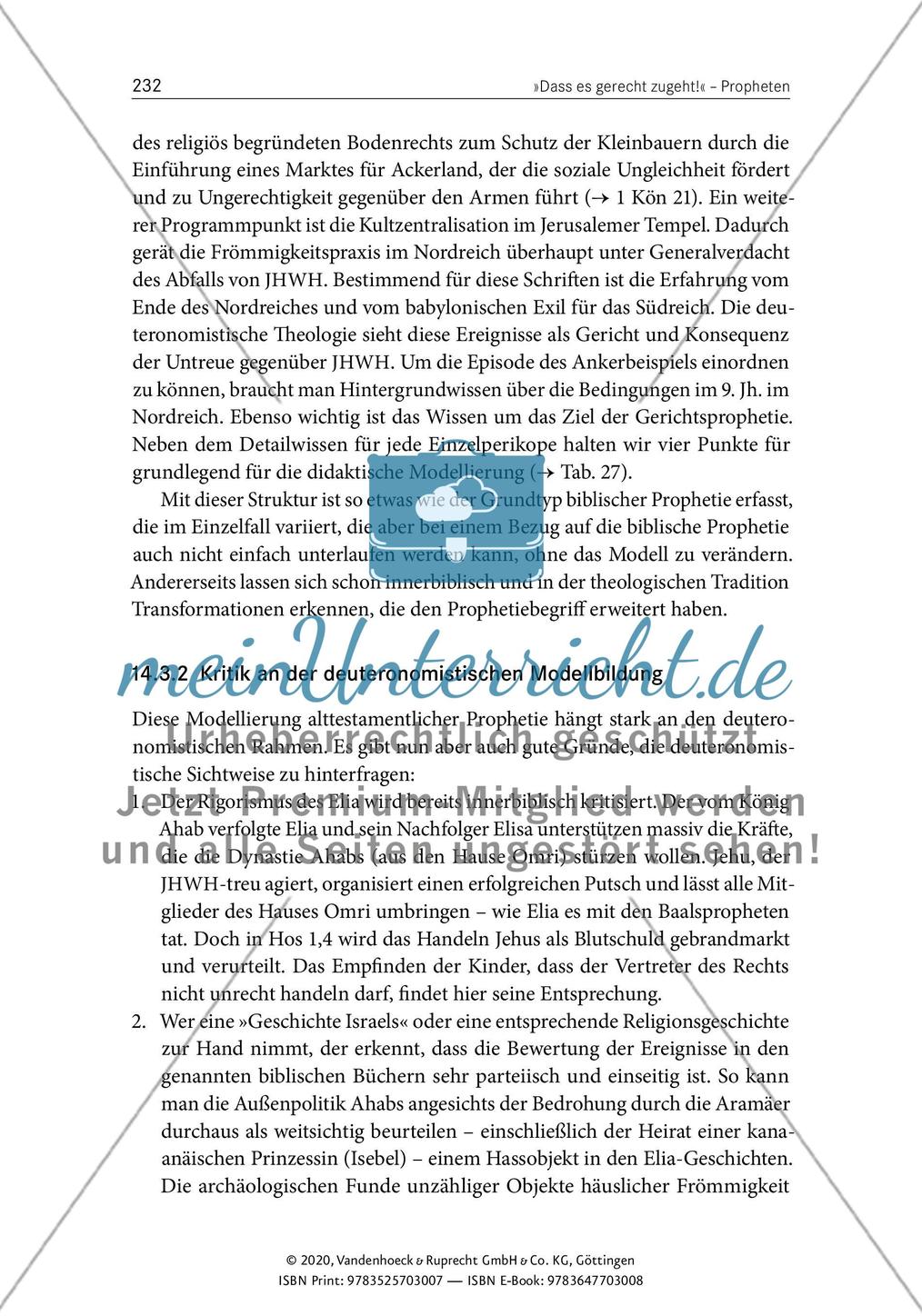 Dass es gerecht zugeht! - Propheten Preview 4