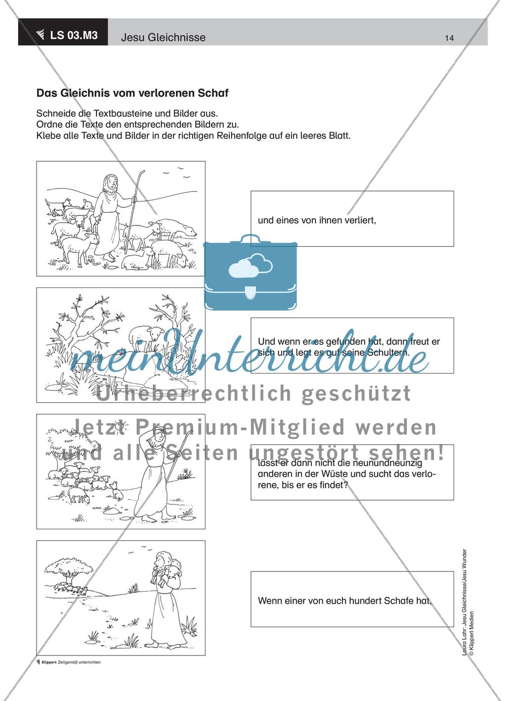 Jesu Gleichnisse Teil 1 meinUnterricht