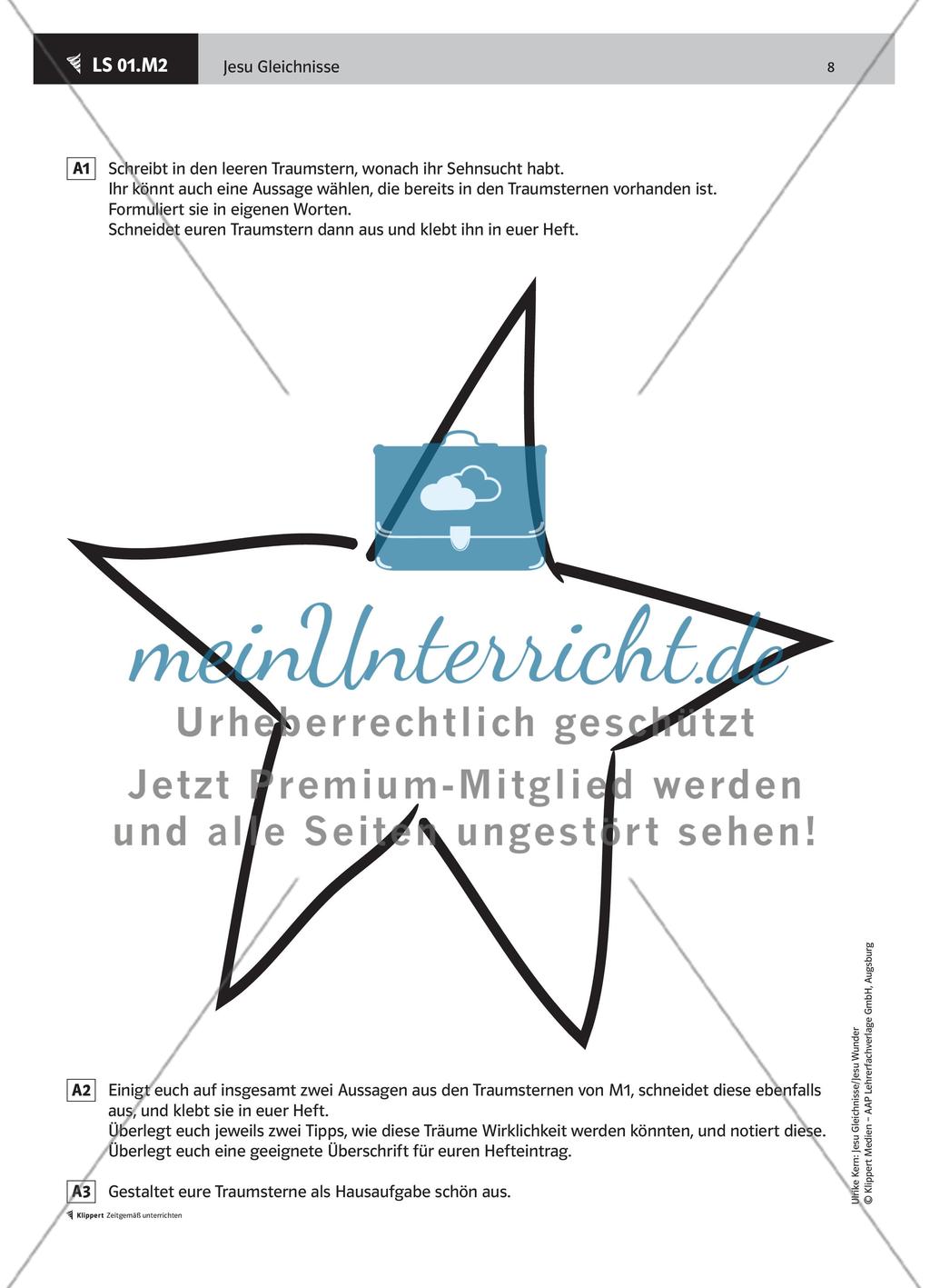 Jesu Gleichnisse Teil 1 meinUnterricht