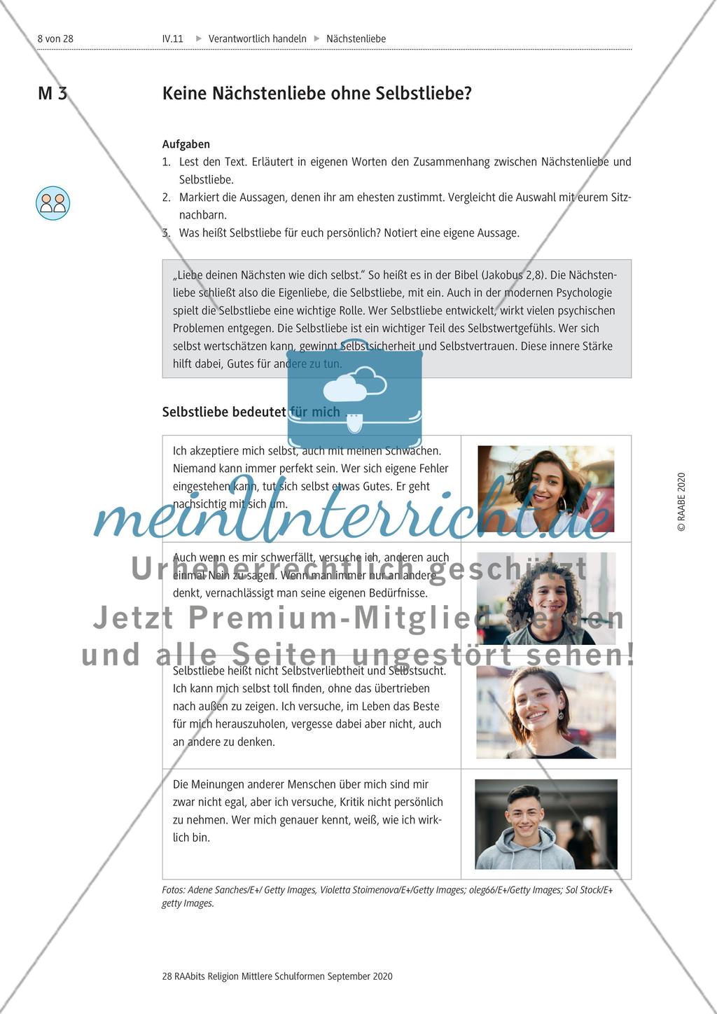 Nächstenliebe im Christentum und in anderen Religionen Preview 3
