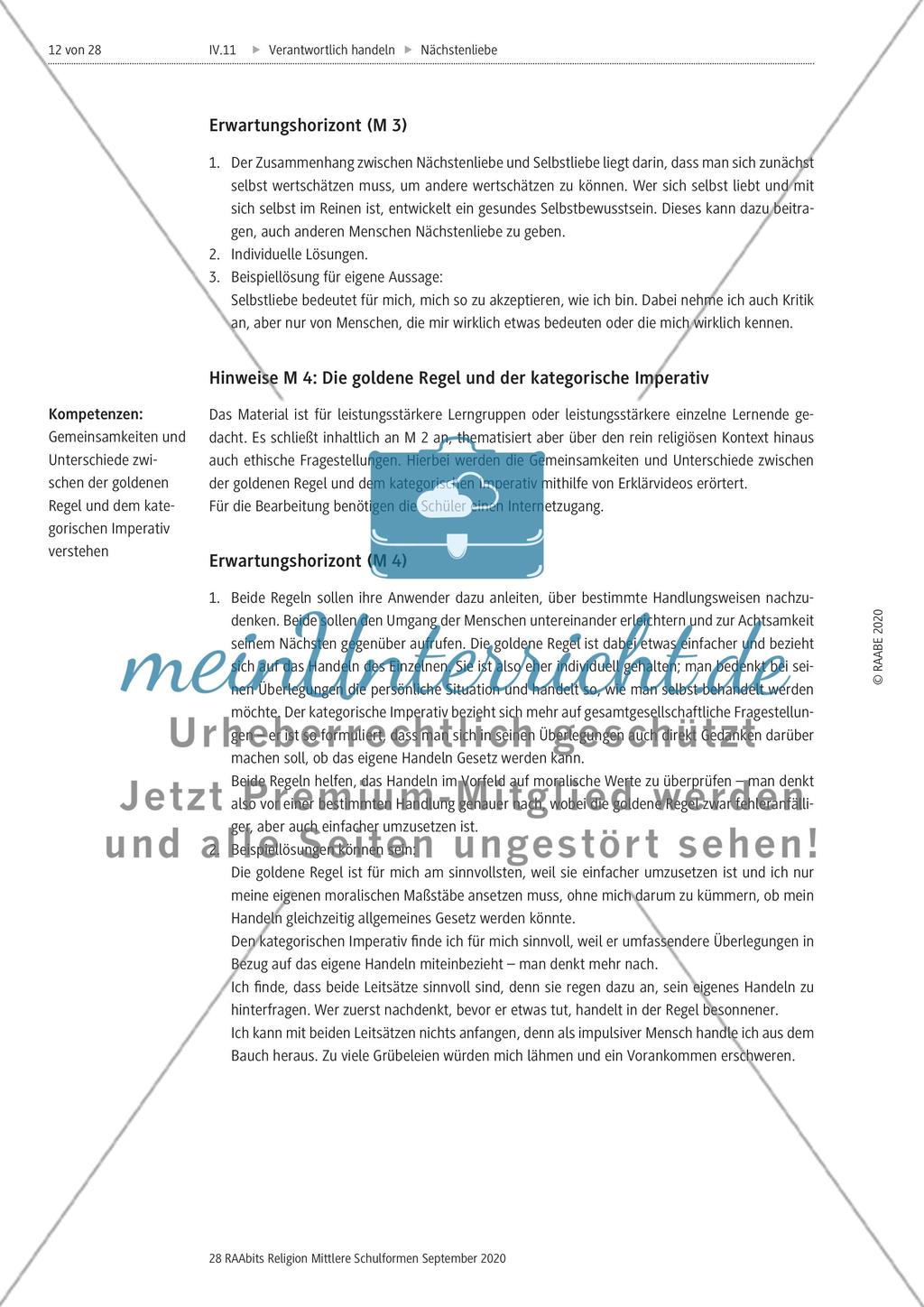 Nächstenliebe im Christentum und in anderen Religionen Preview 7
