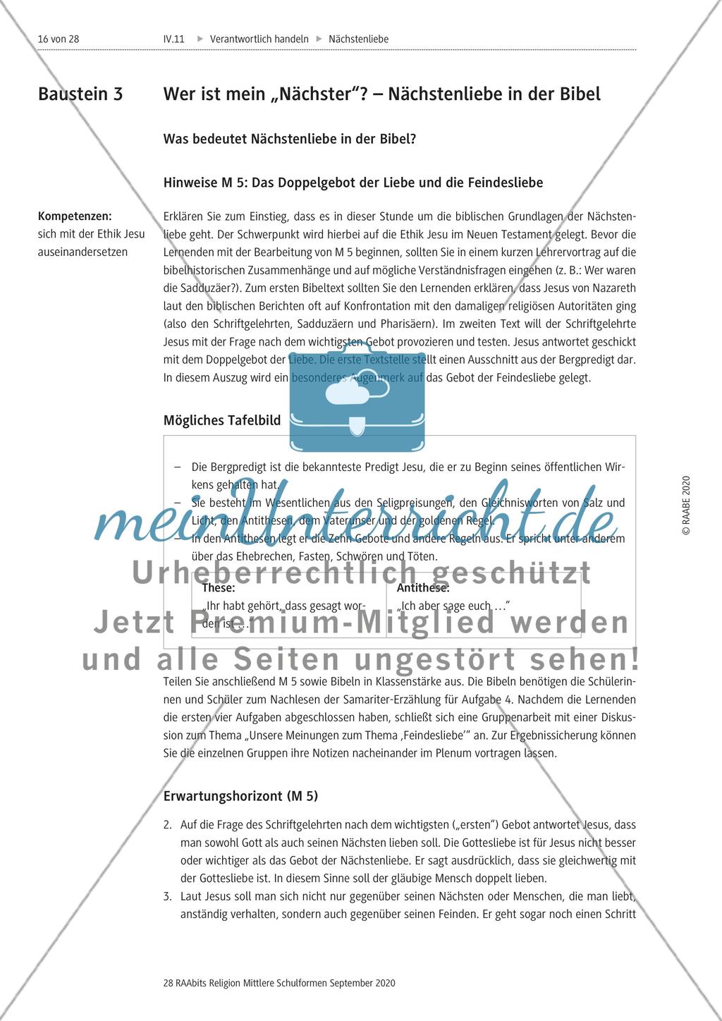 Wer ist mein „Nächster“? – Nächstenliebe in der Bibel Preview 4