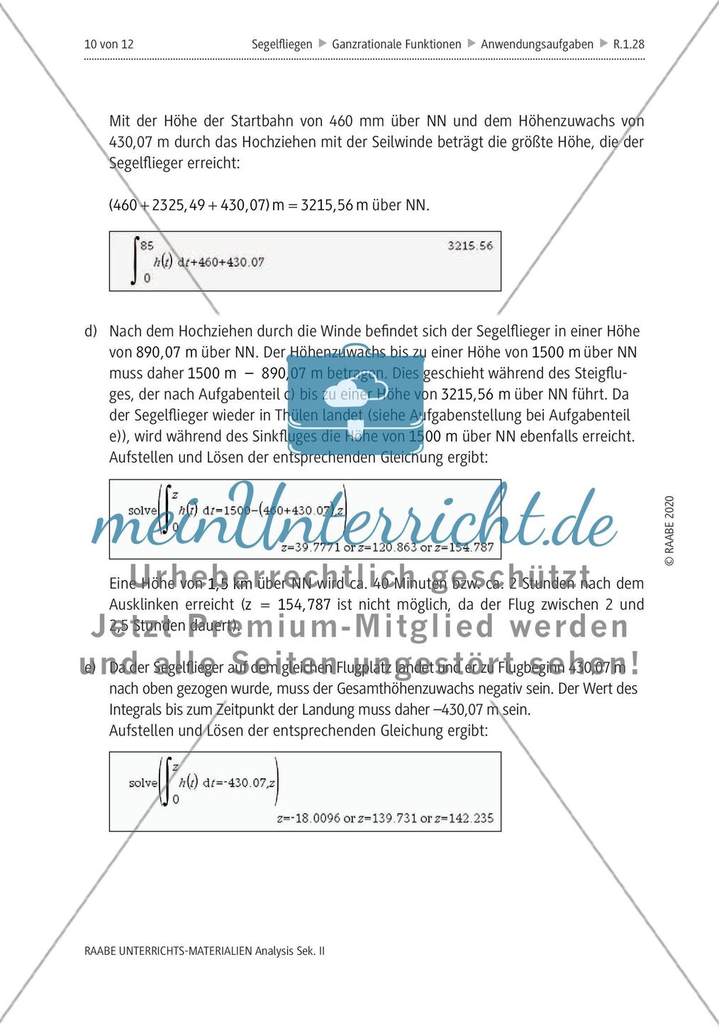 Steig- und Sinkflug beim Segelfliegen Preview 14