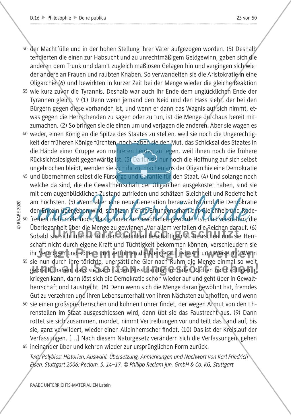 Ciceros De re publica - M11-M12 Preview 2