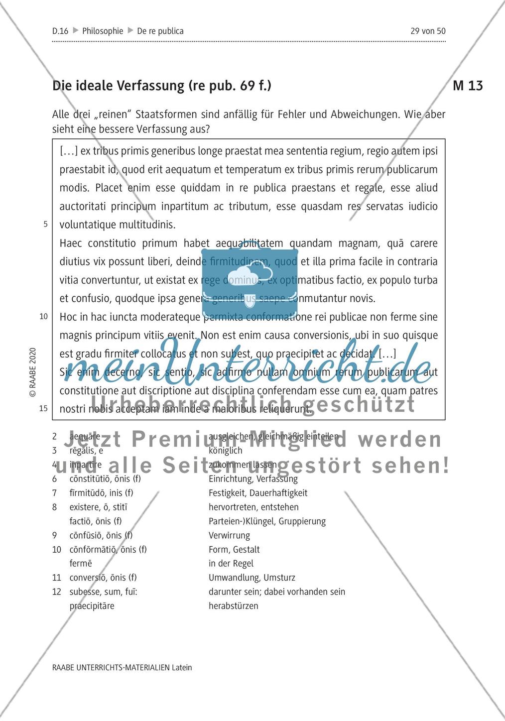 Ciceros De re publica - M13-M18 Preview 1