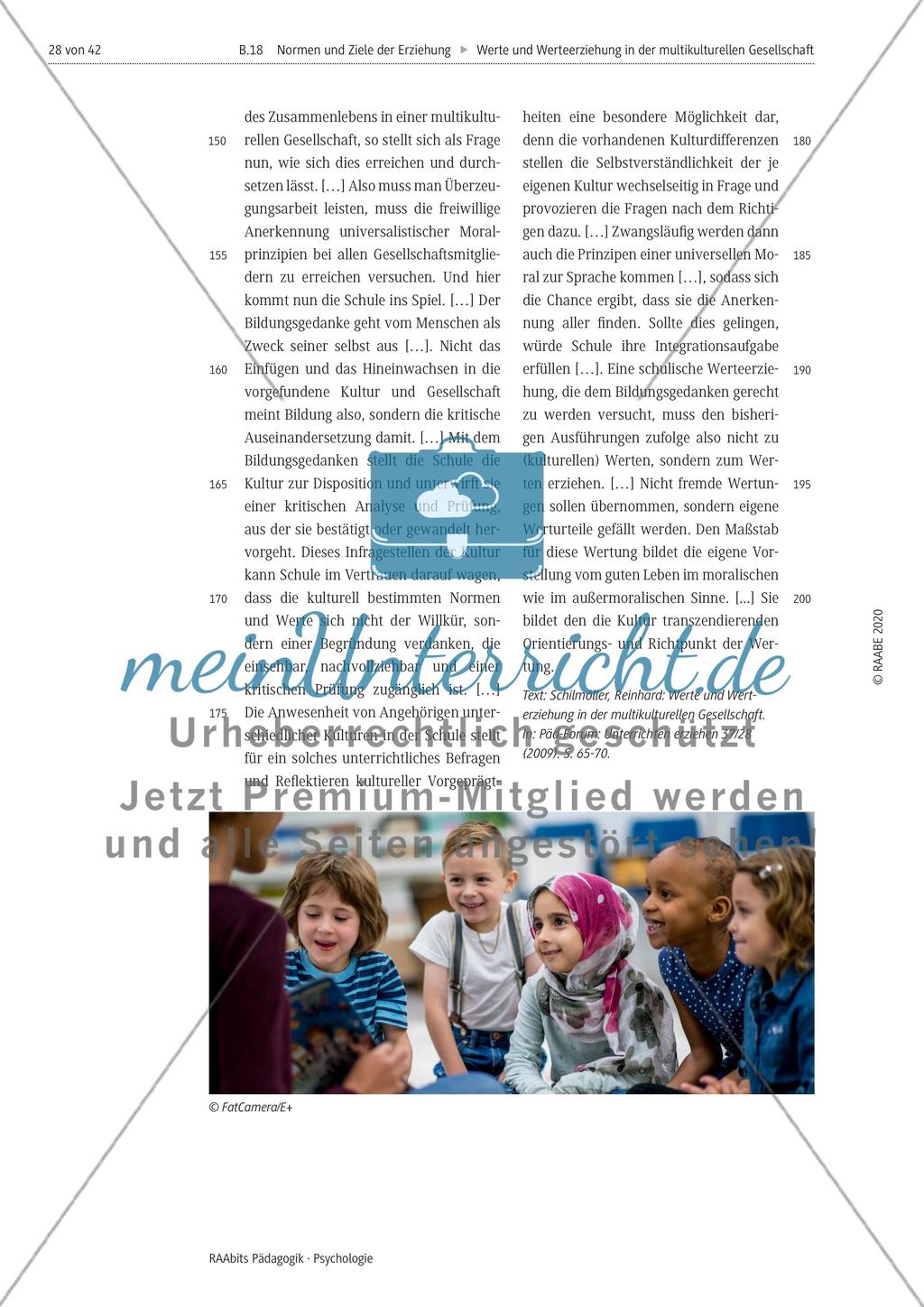 Wie gelingt schulische Werteerziehung? Preview 3