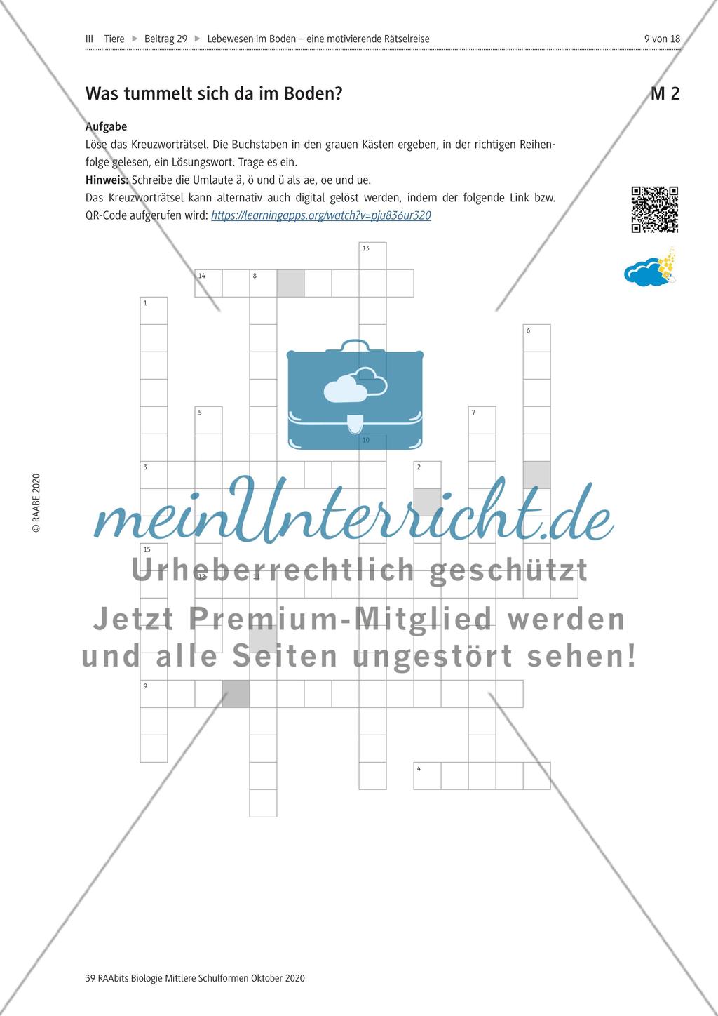 Eine Rätselreise zu Bodenlebewesen Preview 6