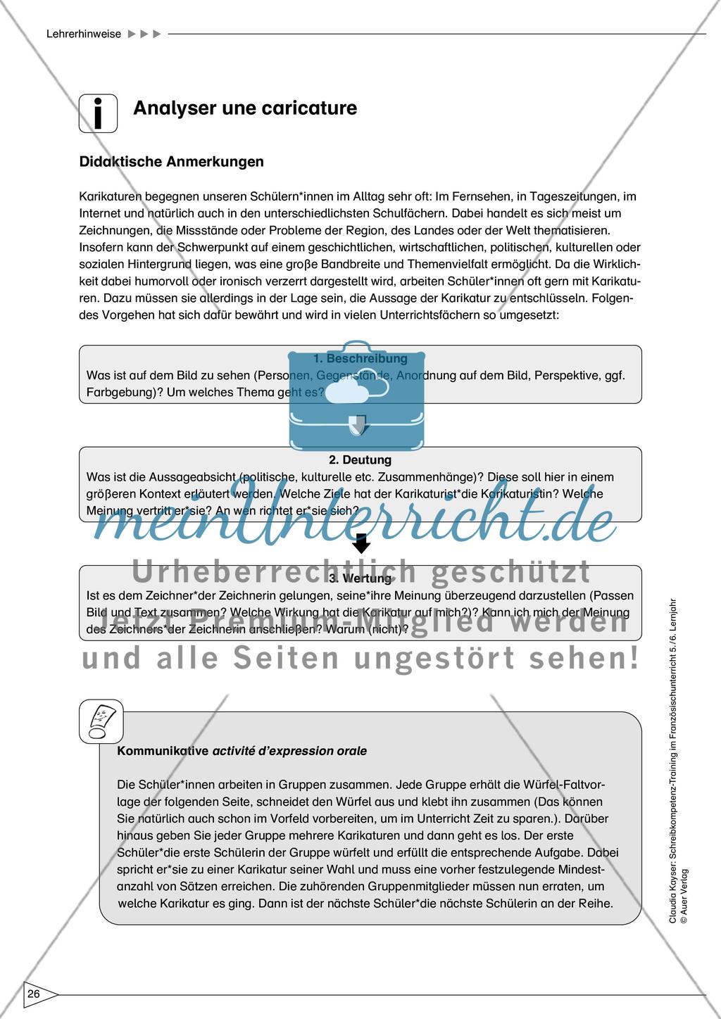 Analyser une caricature Preview 1