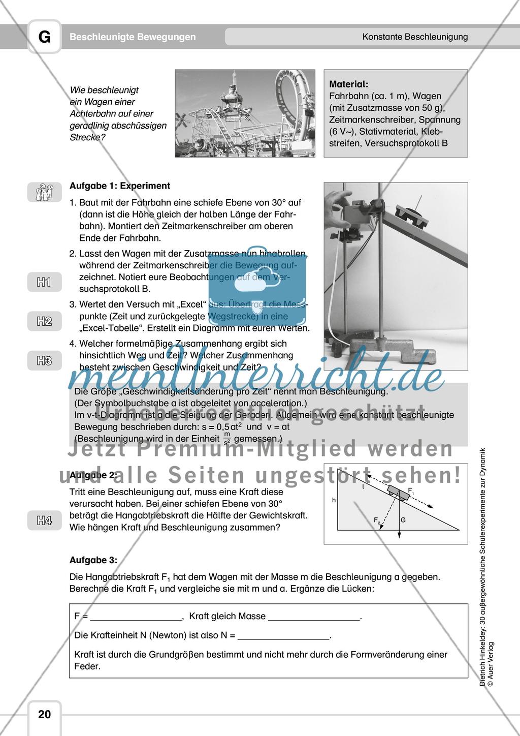 Beschleunigte Bewegungen Preview 3