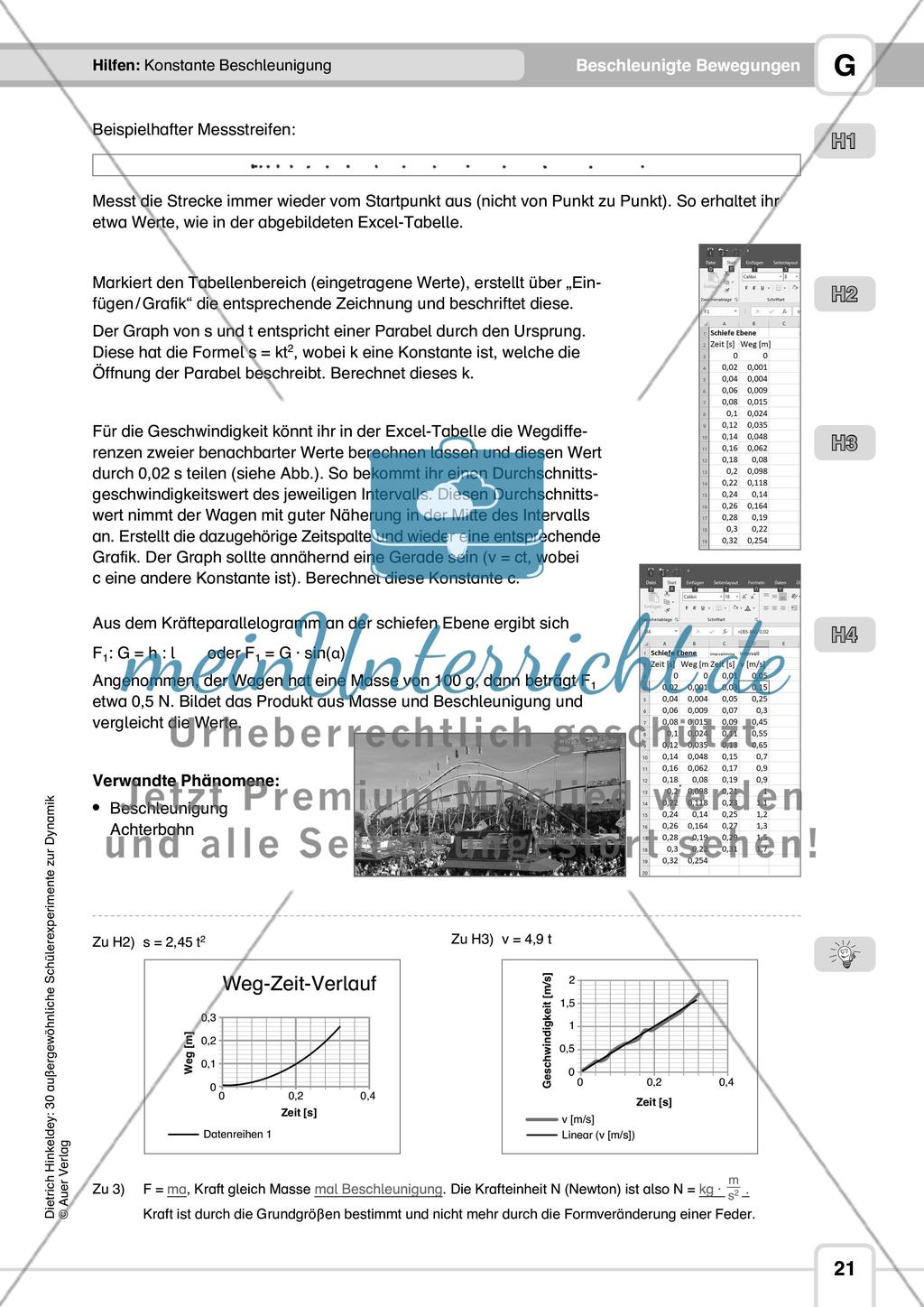 Beschleunigte Bewegungen Preview 4