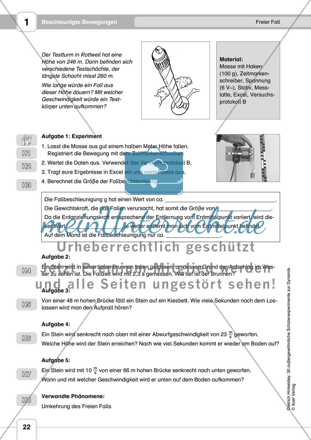 Beschleunigte Bewegungen Preview 5