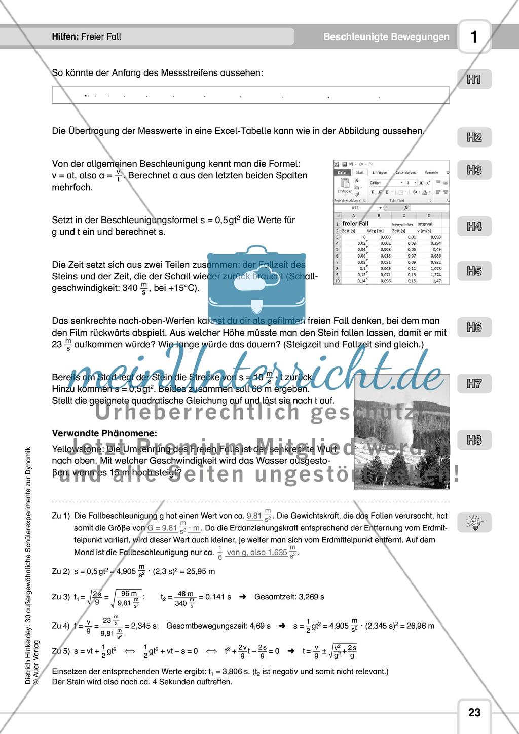 Beschleunigte Bewegungen Preview 6