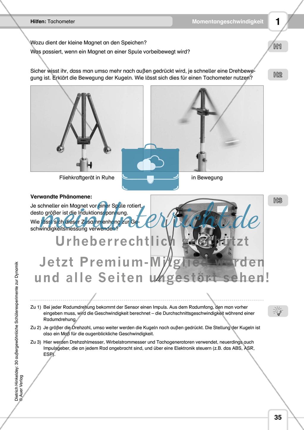 Momentangeschwindigkeit Preview 4
