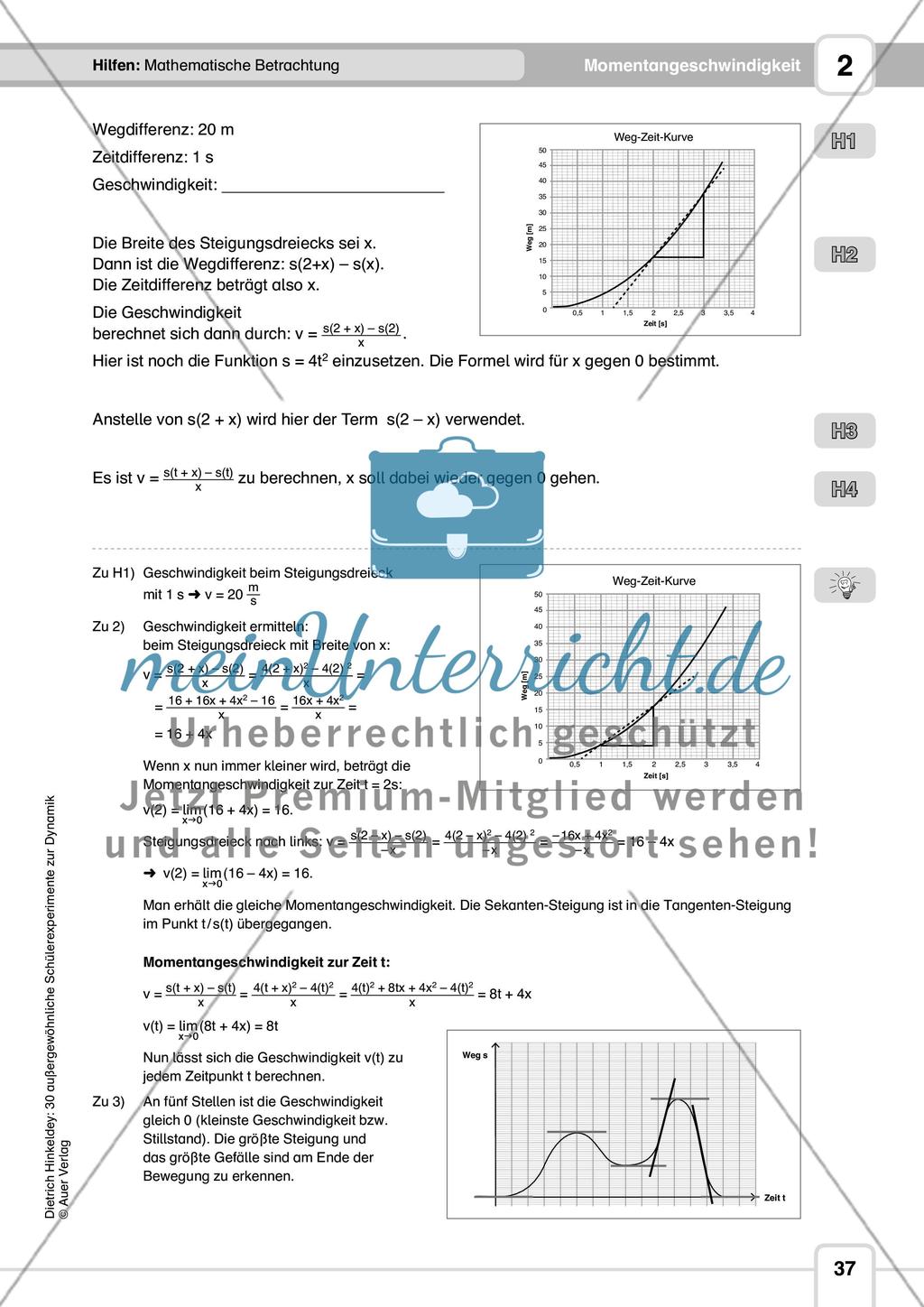 Momentangeschwindigkeit Preview 6