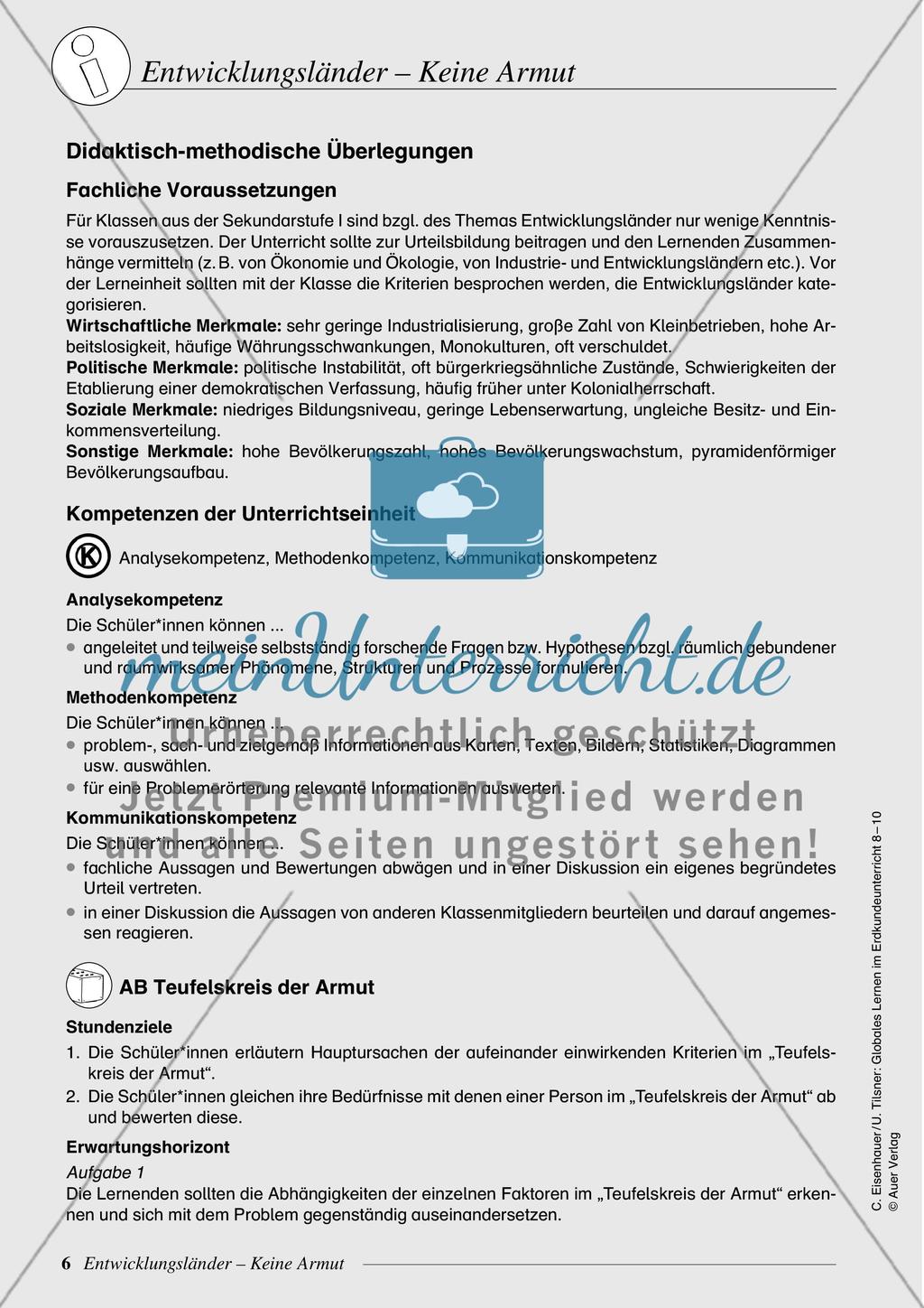 Entwicklungsländer - Keine Armut Preview 1