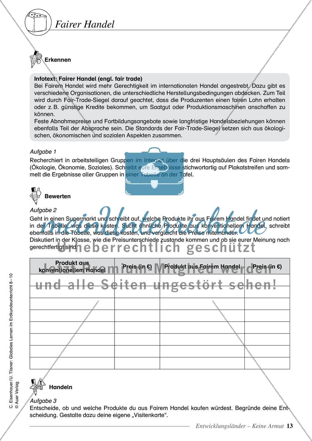 Entwicklungsländer - Keine Armut Preview 8