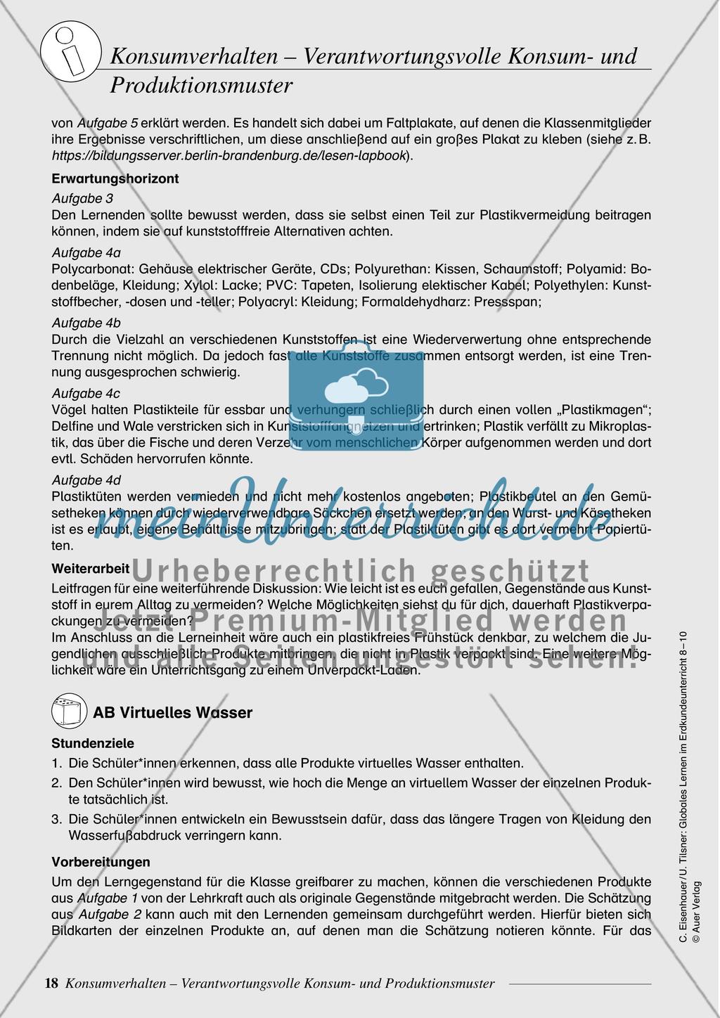 Konsumverhalten - Verantwortungsvolle Konsum- und Produktionsmuster Preview 3