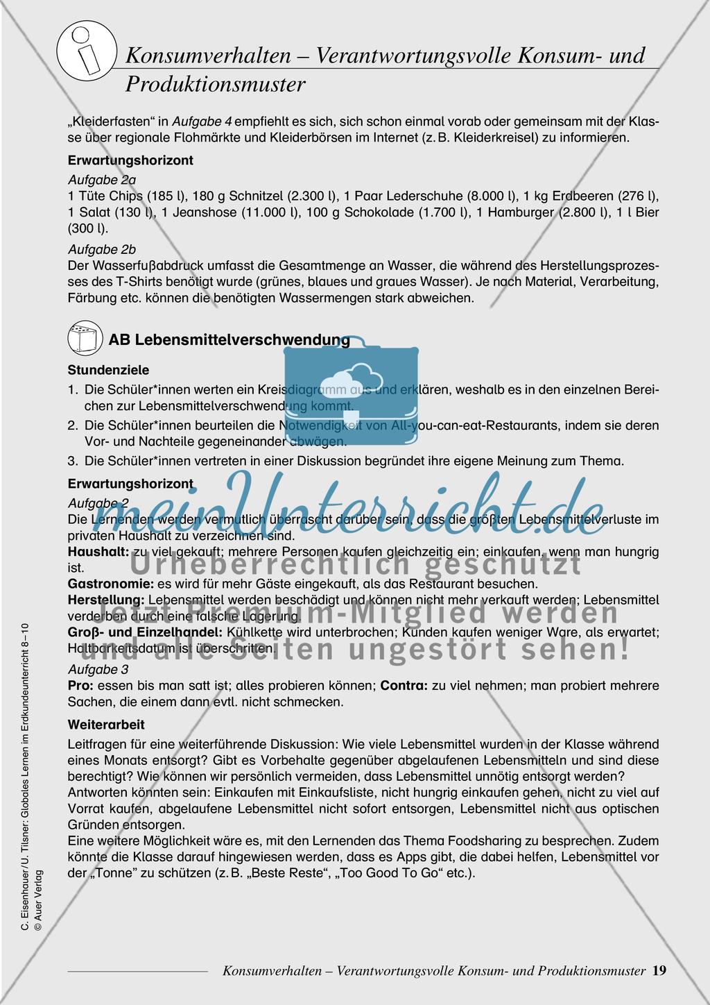 Konsumverhalten - Verantwortungsvolle Konsum- und Produktionsmuster Preview 4