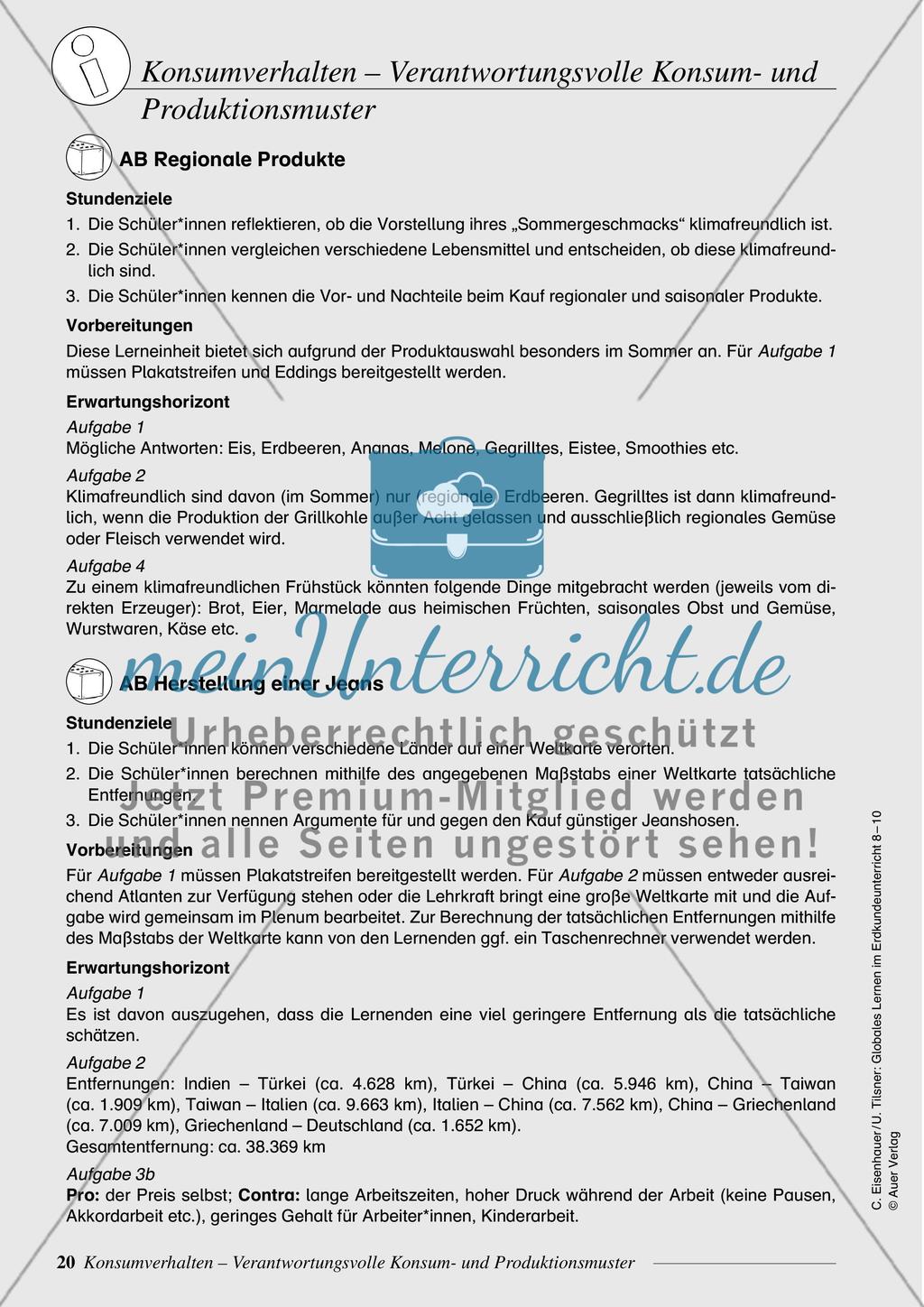 Konsumverhalten - Verantwortungsvolle Konsum- und Produktionsmuster Preview 5