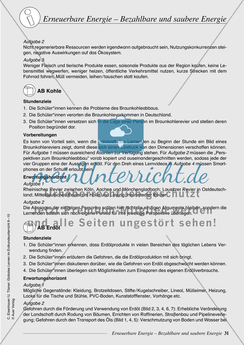 Erneuerbare Energie - Bezahlbare und saubere Energie Preview 2