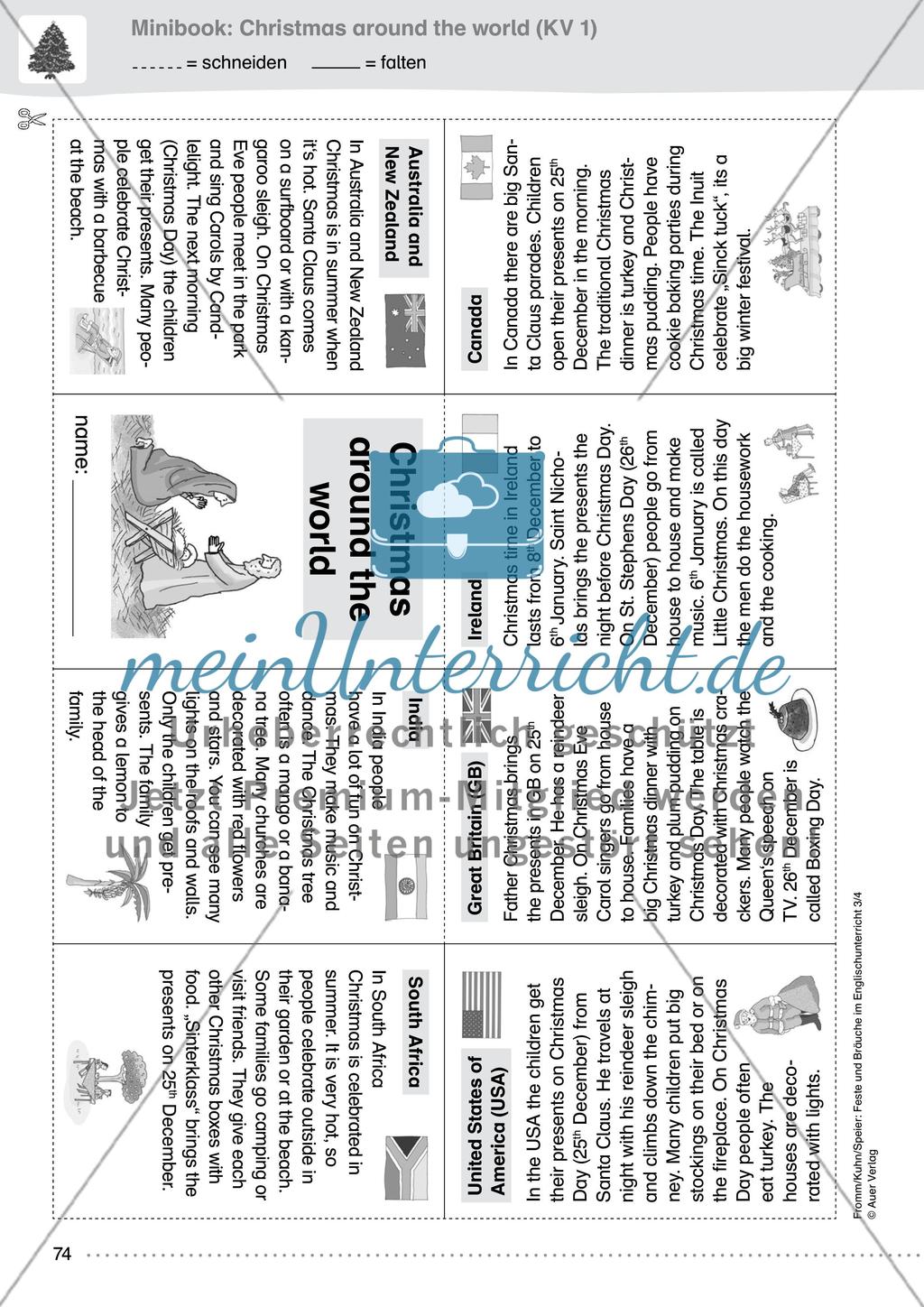 Feste und Bräuche im Englischunterricht 3/4 - Teil 5 Preview 10