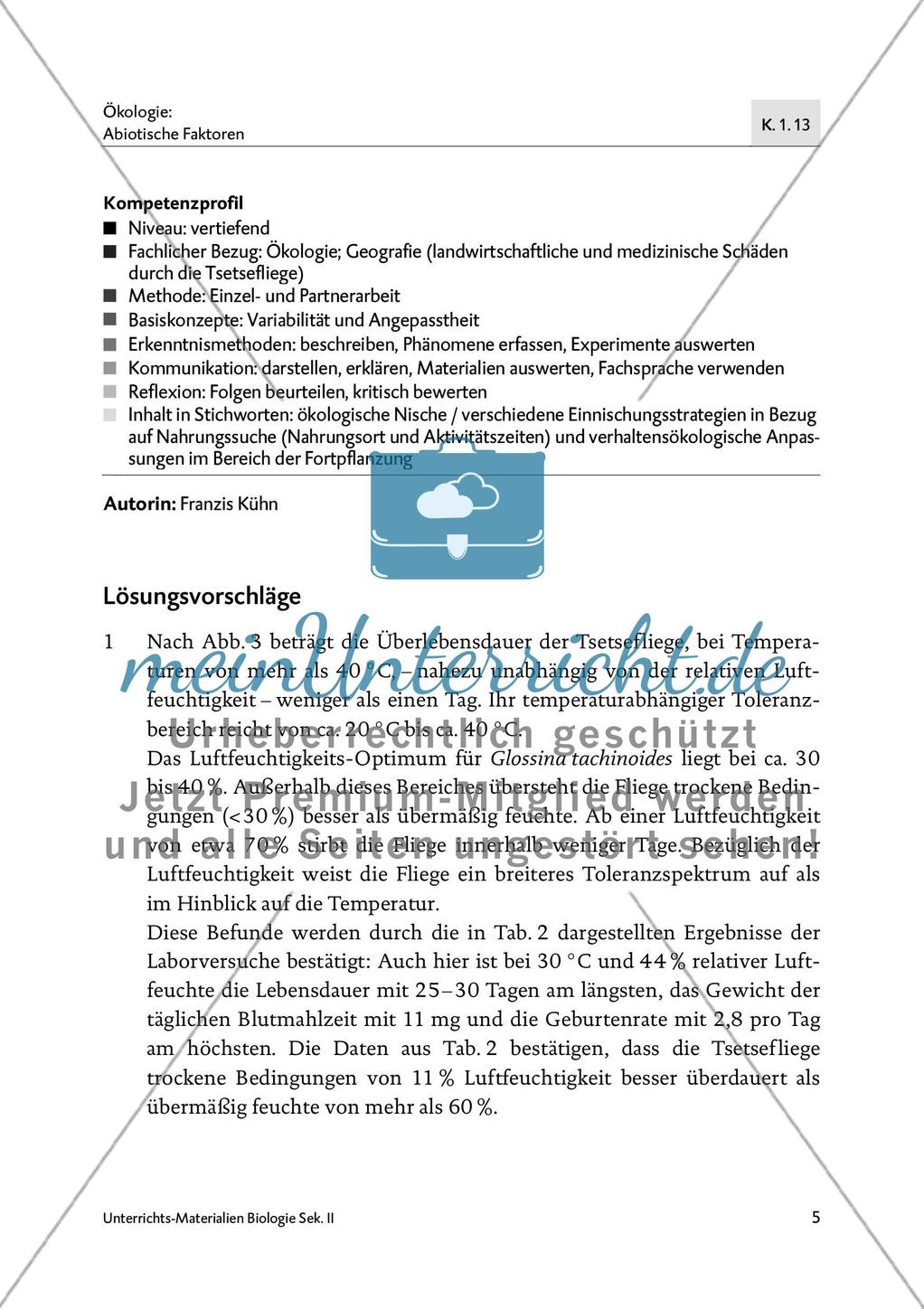 Die raffinierte Überlebensstrategie der Tsetsefliege Glossina tachinoides Preview 7