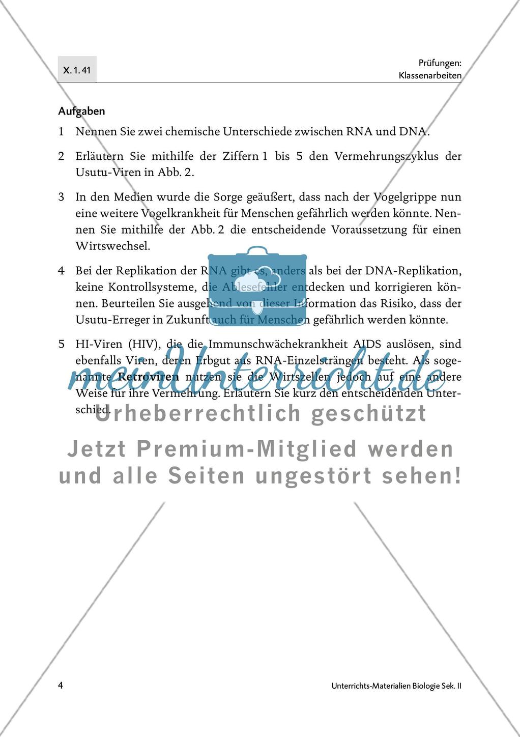 Drohendes Vogelsterben in Deutschland durch das Usutu-Virus - M1-M4 Preview 3