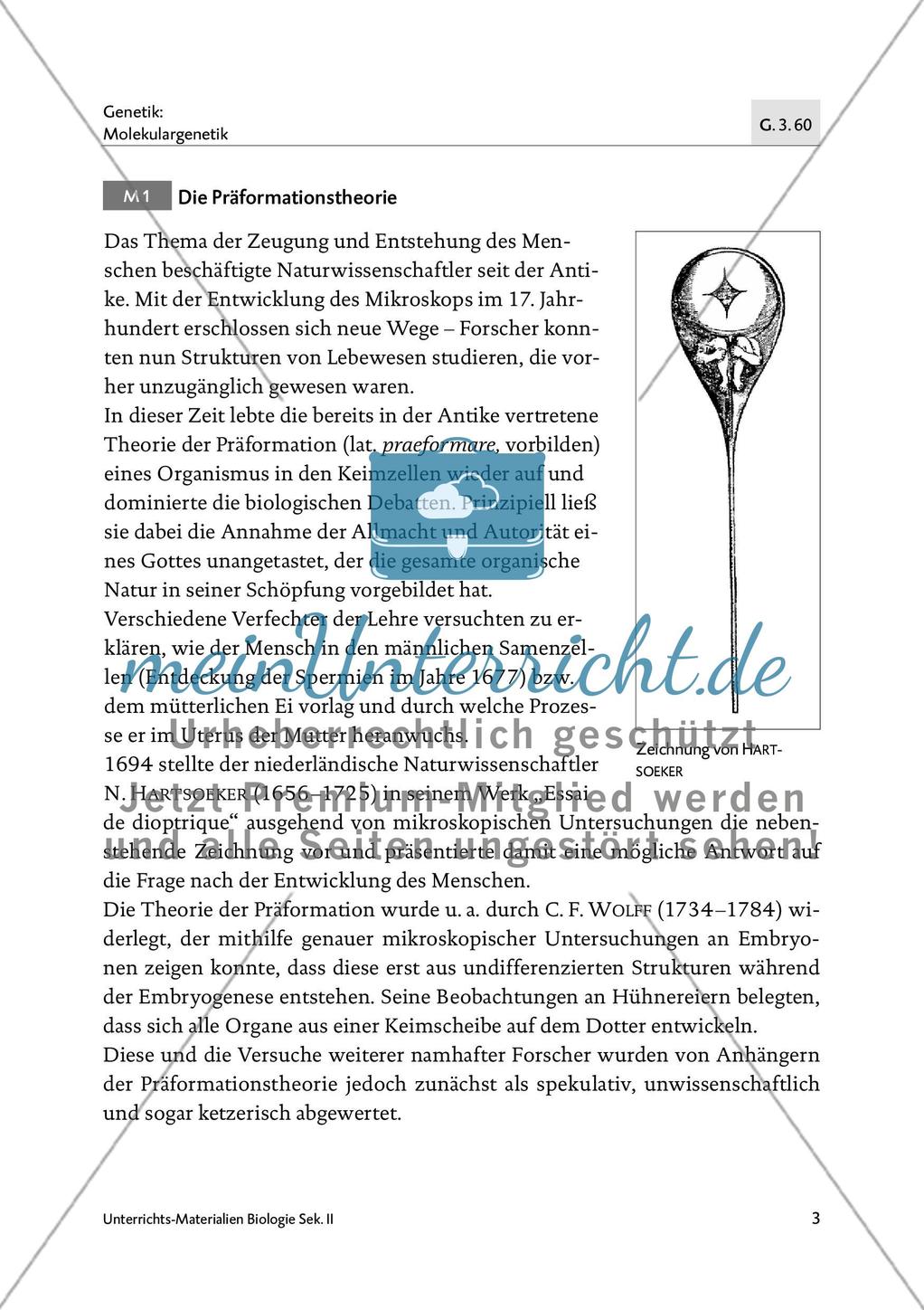 Entwicklung, Vermehrung und Vererbung - M1-M3 Preview 1