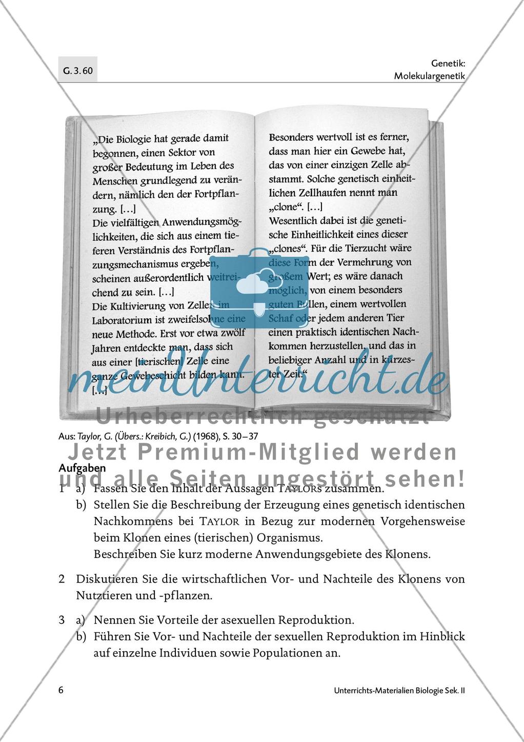 Entwicklung, Vermehrung und Vererbung - M1-M3 Preview 4